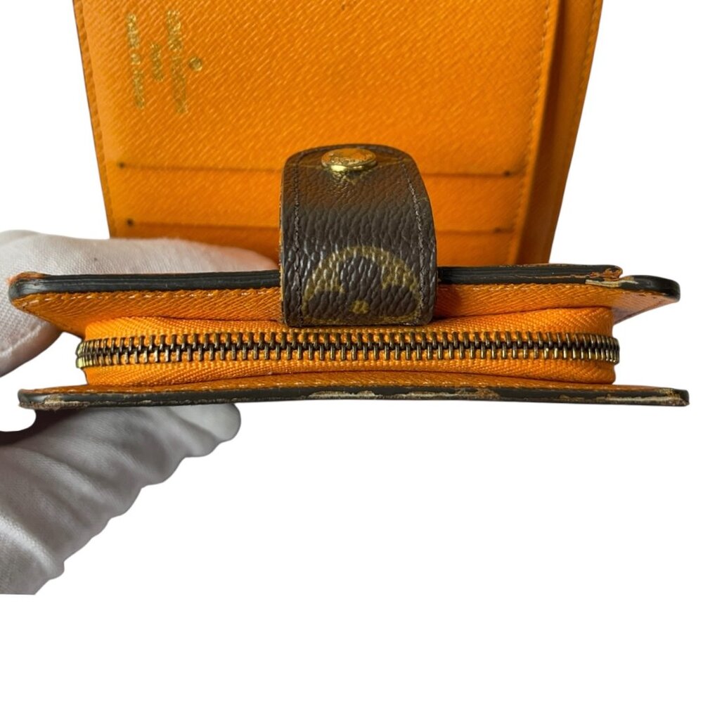 LOUIS VUITTON Monogram Groom Compact Snap Wallet RARE LV +Box Booklet Dust Bag - Picture 7 of 15